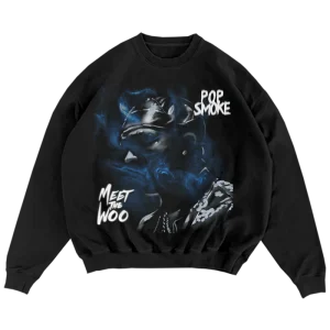 POP SMOKE MEET THE WOO CREWNECK