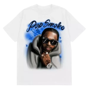 POP SMOKE WOO HOMAGE RAPPER T SHIRT