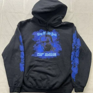 Pop Smoke Black and blue Hoodie