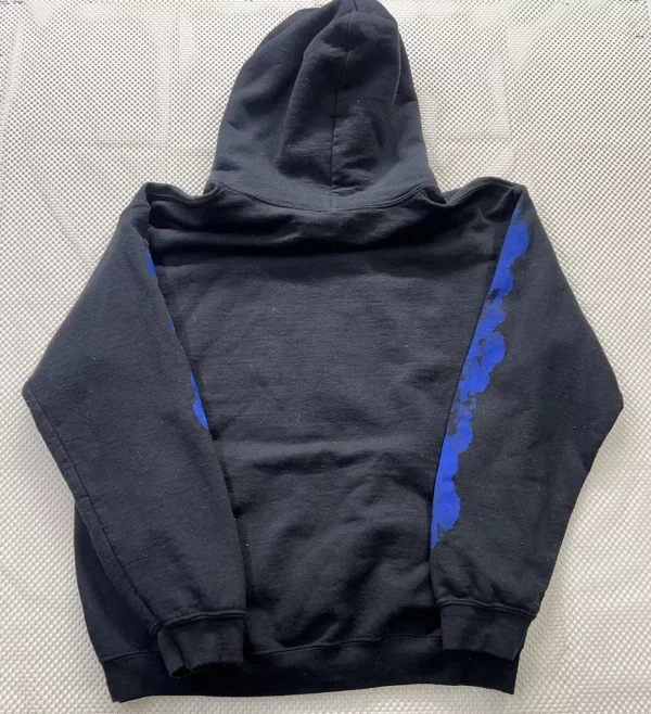 Pop Smoke Black and blue Hoodie