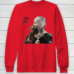 Pop Smoke Dior Shirt Meet The Woo Red Sweatshirt